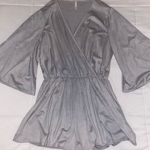 Beautiful Suede Romper